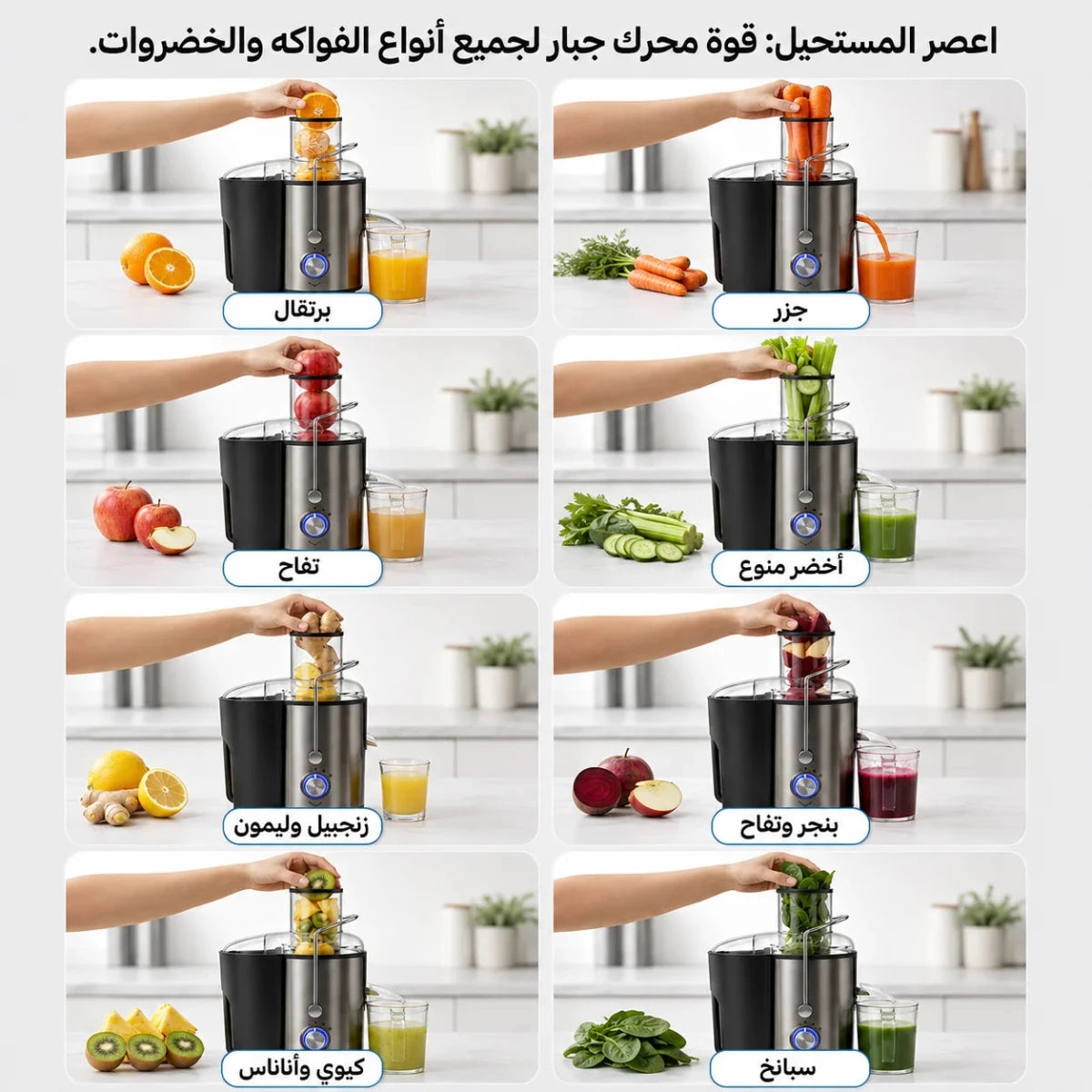 عصارة فيستال التركي 800 واط
