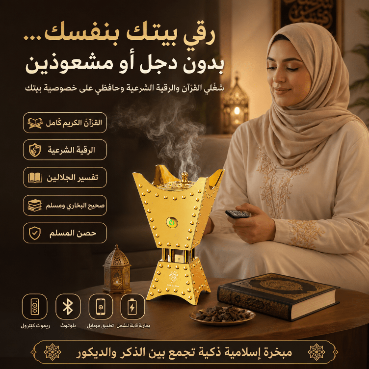 مبخرة القران والمكتبة الاسلامية الشاملة